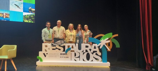LIFE Alnus Taejo lleva la restauración fluvial y la lucha contra las invasoras al V Congreso Ibérico de Restauración Fluvial